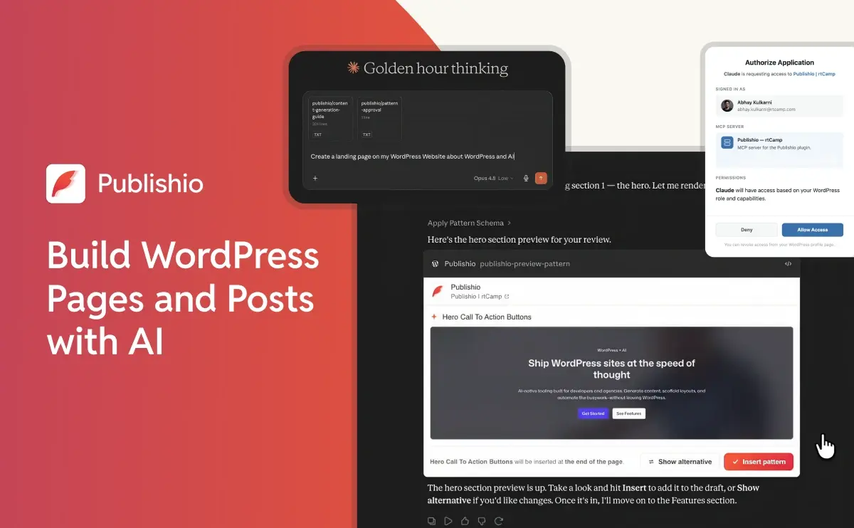 Publishio: Publish on your WordPress website from Claude & ChatGPT